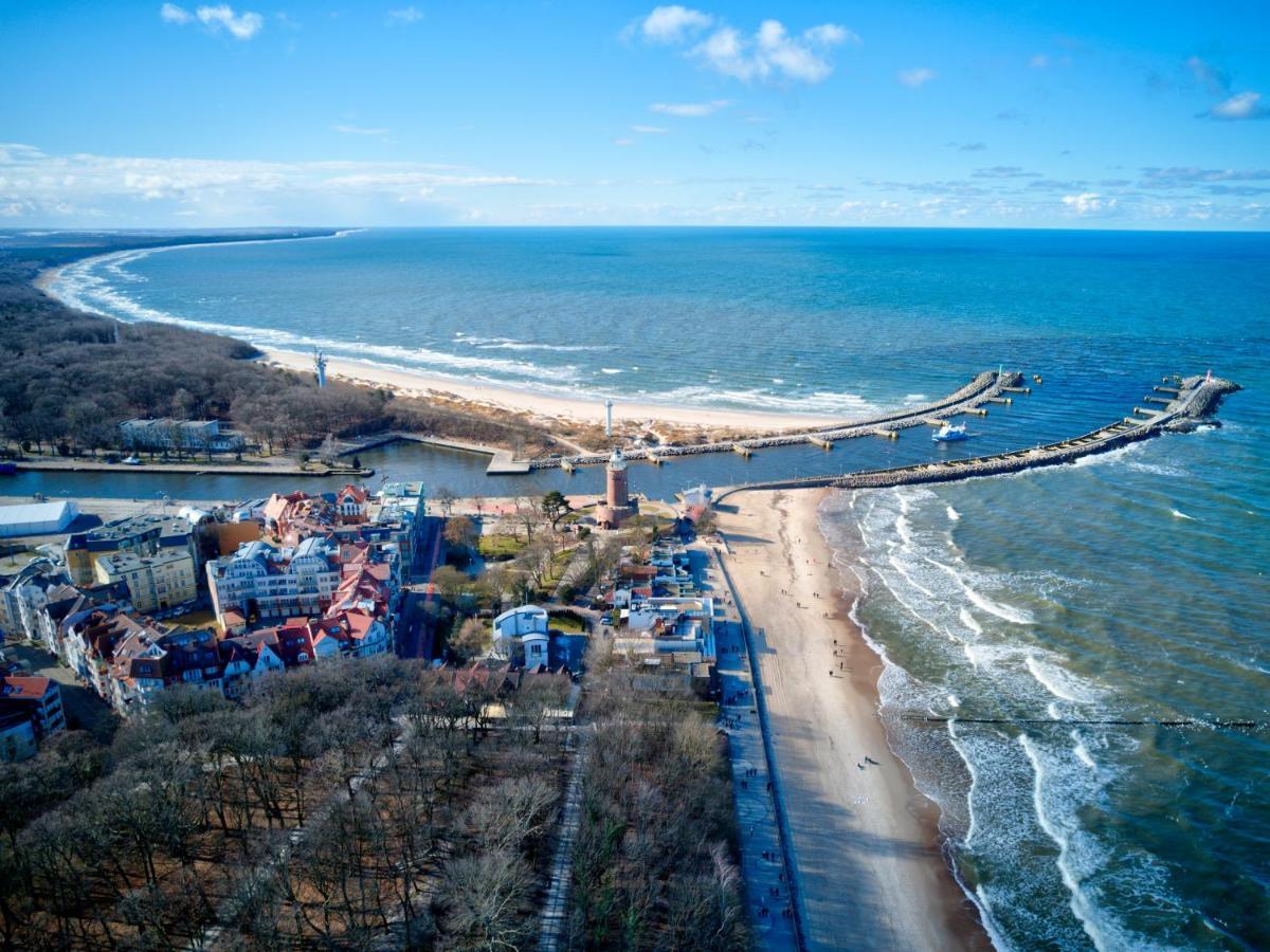 Seaside Apartament 616 Z Widokiem Na Morze Lejlighed Kołobrzeg Eksteriør billede